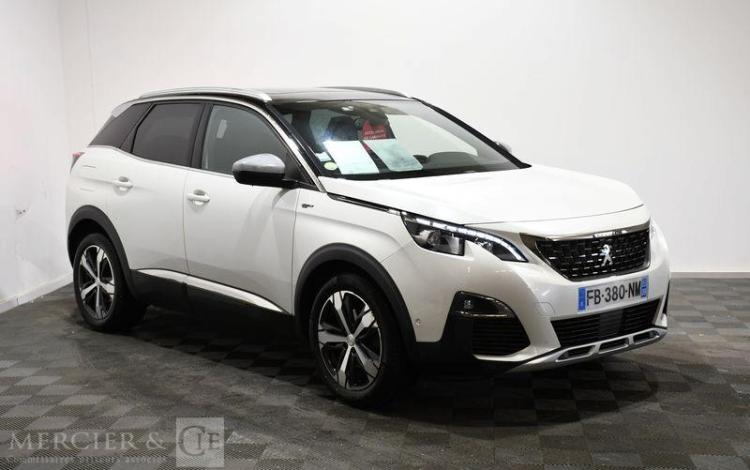 PEUGEOT 3008 2.0 BLUEHDI 180 GT EAT BLANC FB-380-NM