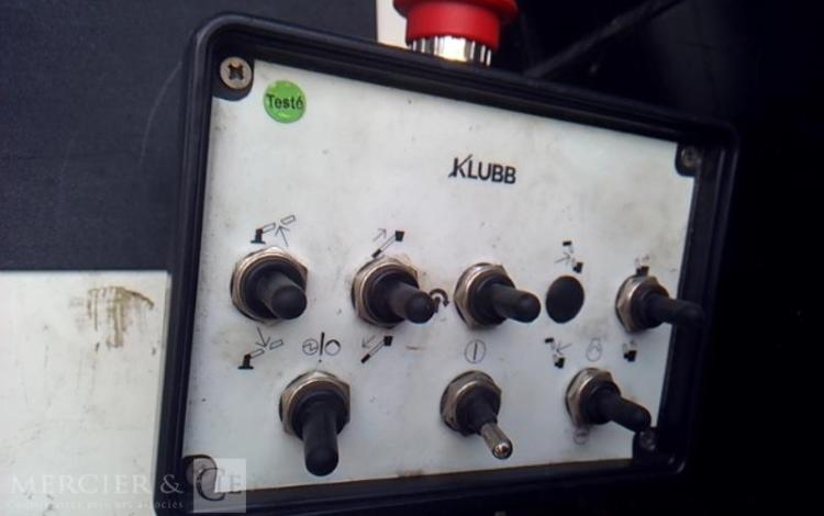 RENAULT MASTER NACELLE SUR VL KLUBB K32 12M 1462H BLANC FB-677-TN