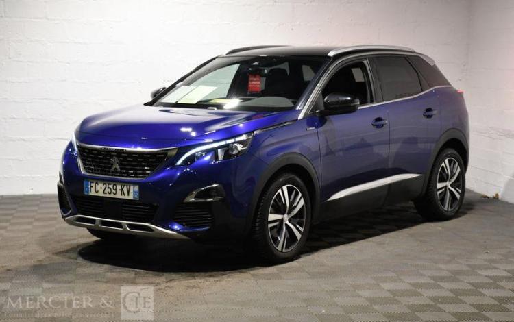 PEUGEOT 3008 1,5 BLUE HDI 130 GT LINE S&S BLEU FC-259-KV