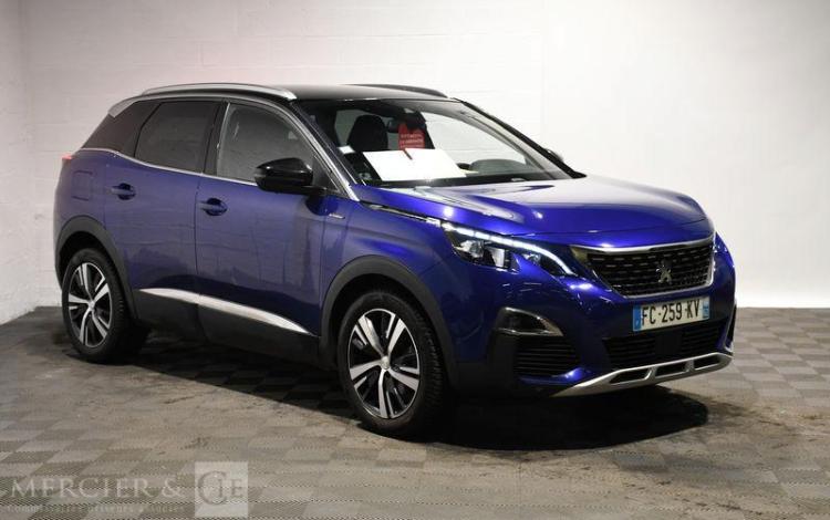 PEUGEOT 3008 1,5 BLUE HDI 130 GT LINE S&S BLEU FC-259-KV