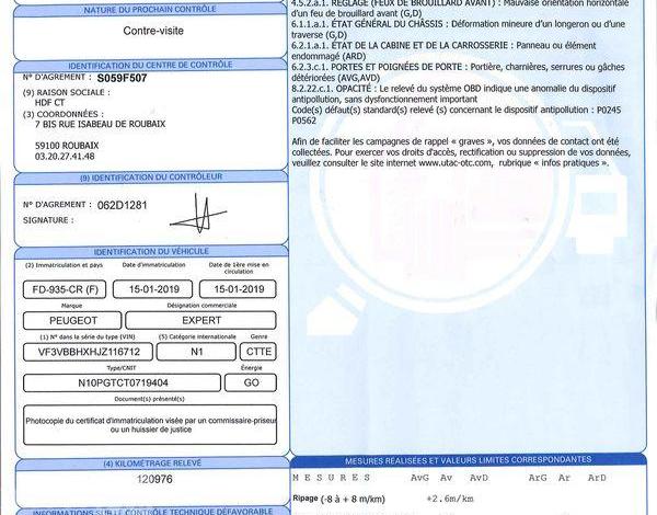 PEUGEOT EXPERT PREMIUM PACK STANDARD BLUEHDI BLANC FD-935-CR