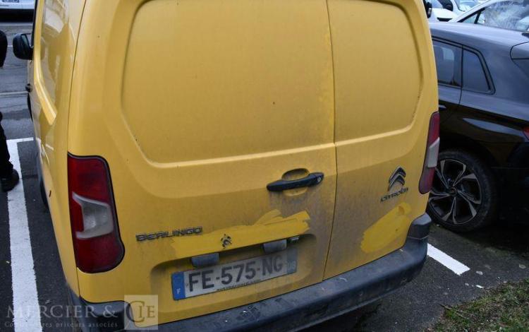 CITROEN BERLINGO VAN TAILLE M CLUB BLUEHDI 75CH BVM
 JAUNE FE-575-NG