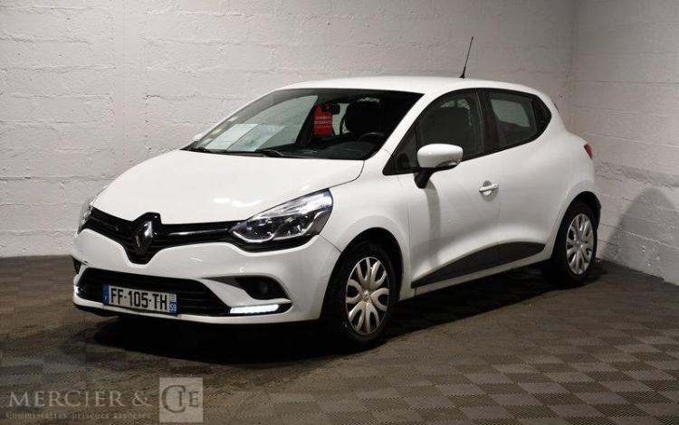RENAULT CLIO STE AIR MEDIANAV DCI 90 BLANC FF-105-TH
