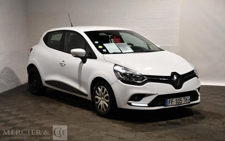 RENAULT CLIO STE AIR MEDIANAV DCI 90 BLANC FF-105-TH