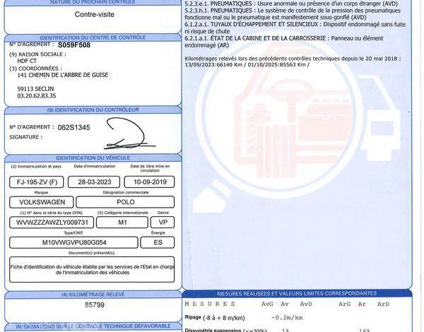VOLKSWAGEN POLO 1,0 TSI 95CH DSG7 LOUNGE BUSINESS  FJ-195-ZV