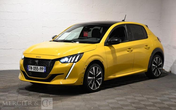 PEUGEOT 208 1,2 PURE TECH JAUNE FM-055-PP