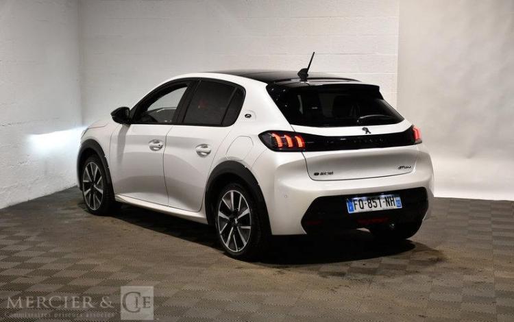 PEUGEOT e-208 136CH GT LINE BLANC FQ-851-NH