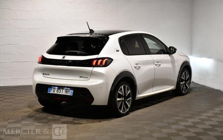 PEUGEOT e-208 136CH GT LINE BLANC FQ-851-NH