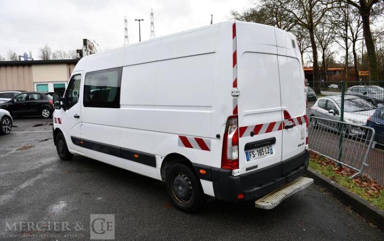 RENAULT MASTER CAB APPRO GCF F3500 L3H2 DCI 135 BLANC FS-165-LZ