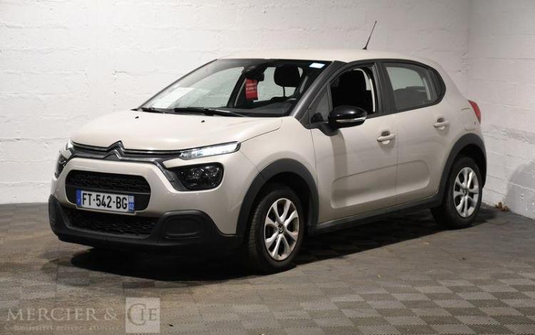 CITROEN C3 PURETECH 83CH FEEL S&S BVM5 5P BLANC FT-542-BG