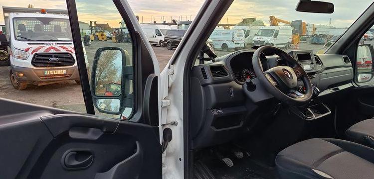 RENAULT MASTER L2H2 2,3 DCI AVEC  NACELLE 121F – 10 M  DIESEL – 764 HEURES  – ANNEE 2021 BLANC FW-090-XD