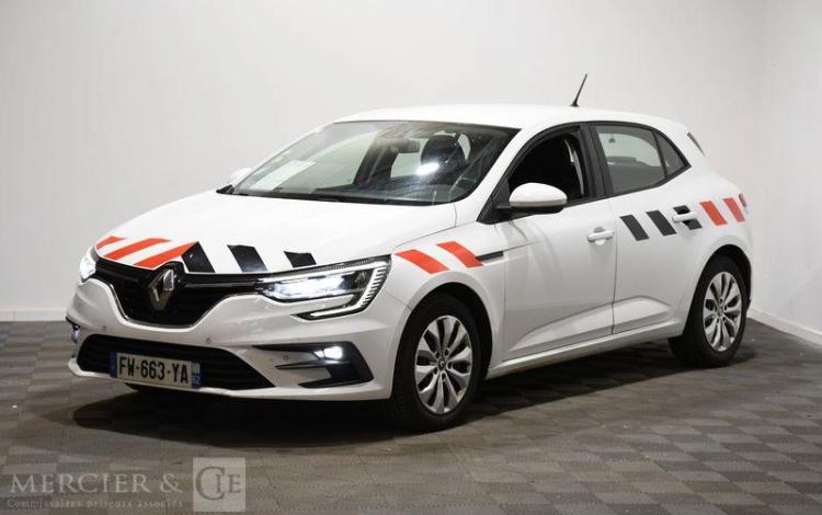 RENAULT MEGANE STE AIR NAV BLUE DCI 95 BLANC FW-663-YA