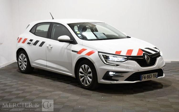 RENAULT MEGANE STE AIR NAV BLUE DCI 95 BLANC FW-663-YA