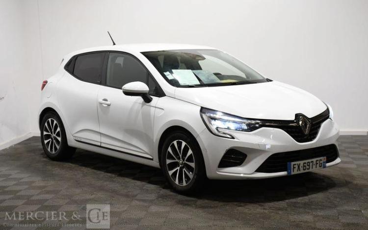 RENAULT CLIO V 1.6 E-TECH 140H 90ch HYBRID ZEN BVA BLANC FX-697-FG