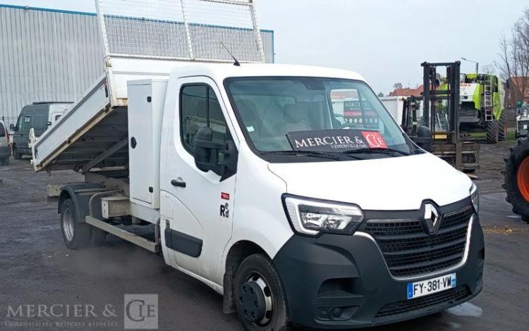 RENAULT MASTER BENNE AVEC COFFRE ACIER DIESEL  FY-381-VM