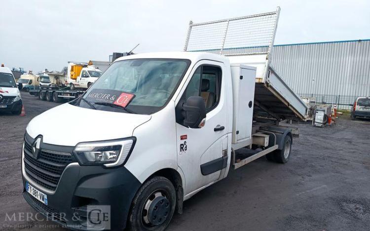 RENAULT MASTER BENNE AVEC COFFRE ACIER DIESEL  FY-381-VM