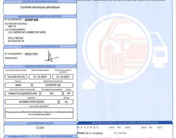 MINI MINI BEV LCI COOPER SE 184CH ESSENTIAL NOIR GD-525-RS