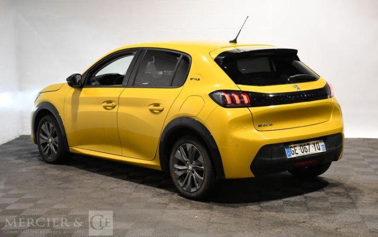 PEUGEOT E-208 JAUNE GE-067-YQ