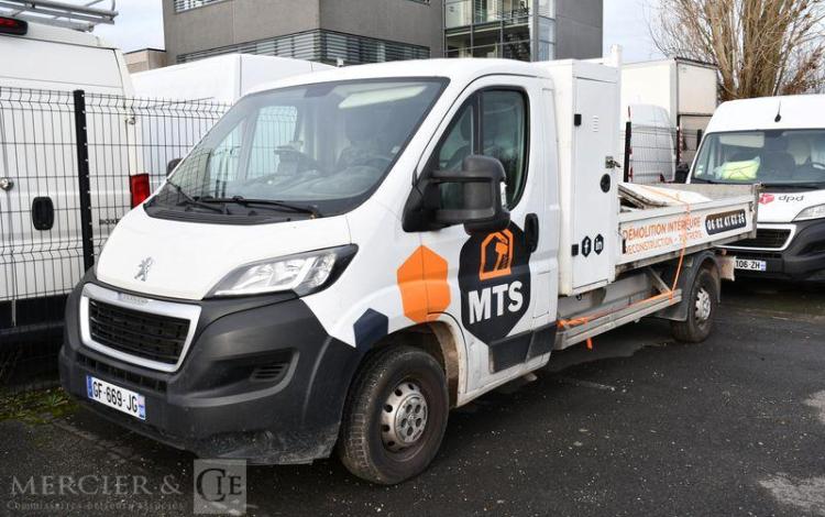 PEUGEOT BOXER CHASSIS SIMPLE CAB PR BLANC GF-669-JG