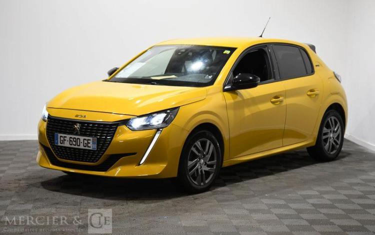PEUGEOT 208 STYLE PURE TECH 100 S&S EAT JAUNE GF-690-GE