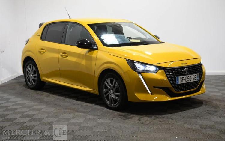 PEUGEOT 208 STYLE PURE TECH 100 S&S EAT JAUNE GF-690-GE