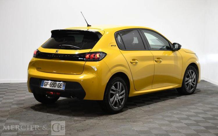 PEUGEOT 208 STYLE PURE TECH 100 S&S EAT JAUNE GF-690-GE