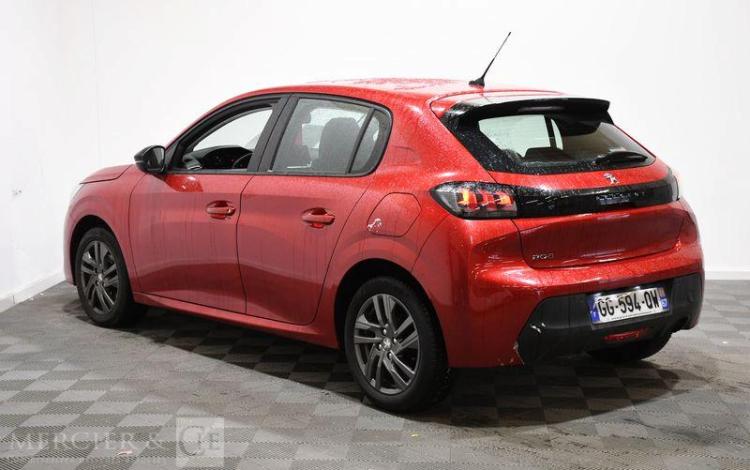 PEUGEOT 208 1.2 PURETECH 75ch ACTIVE PACK ROUGE GG-594-QW