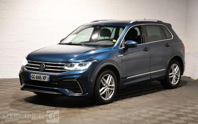 VOLKSWAGEN TIGUAN 2,0 TDI 150CH DSG7 R-LINE BLEU GG-845-XP