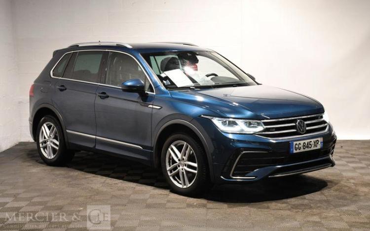 VOLKSWAGEN TIGUAN 2,0 TDI 150CH DSG7 R-LINE BLEU GG-845-XP