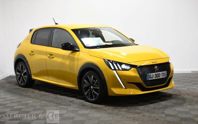 PEUGEOT 208 1,2 PURE TECH JAUNE GJ-300-TX