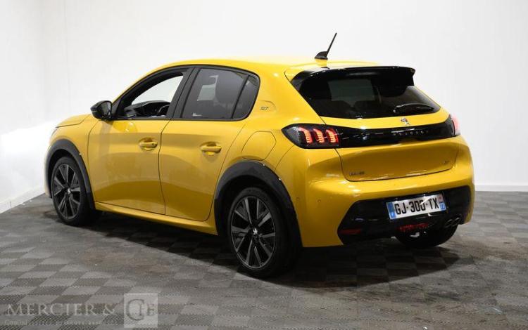 PEUGEOT 208 1,2 PURE TECH JAUNE GJ-300-TX