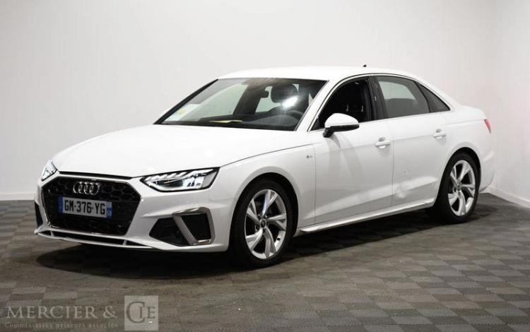 AUDI A4 BERMINE FL B9 30 TDI 2,0 136CH BLANC GM-376-YG