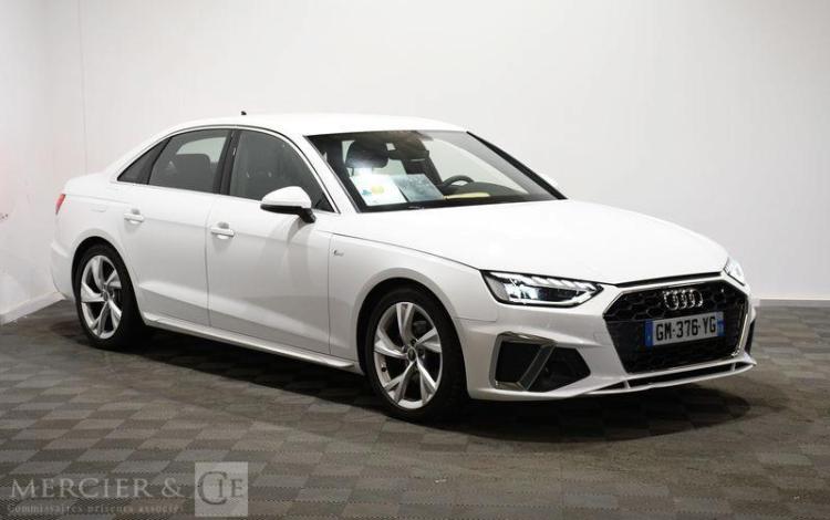 AUDI A4 BERMINE FL B9 30 TDI 2,0 136CH BLANC GM-376-YG