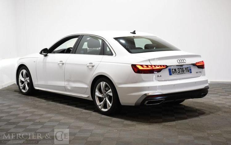 AUDI A4 BERMINE FL B9 30 TDI 2,0 136CH BLANC GM-376-YG