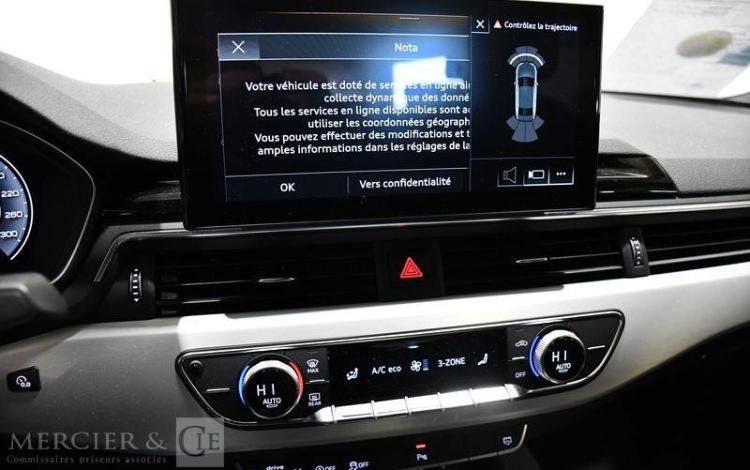 AUDI A4 BERMINE FL B9 30 TDI 2,0 136CH BLANC GM-376-YG