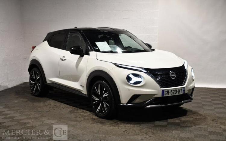 NISSAN JUKE HYBRID 143CH N-DESIGN BLANC GM-520-MT