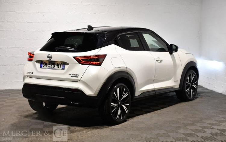 NISSAN JUKE HYBRID 143CH N-DESIGN BLANC GM-520-MT