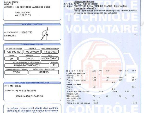 DACIA SPRING 27kWh 45ch ESSENTIAL BLANC GM-699-RD