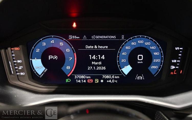 AUDI A1 SPORTBACK 25 TFSI 1,0 95CH S-TRONIC GRIS GS-220-PY