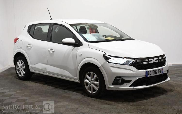 DACIA SANDERO 1.0 TCE 90ch EXPRESSION CVT BLANC GS-582-EW
