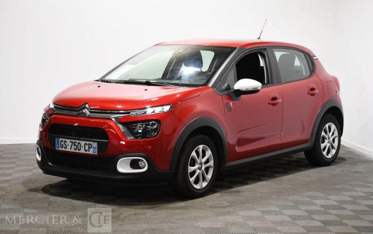 CITROEN C3 1.2 PURETECH 83CH ROUGE GS-750-CP