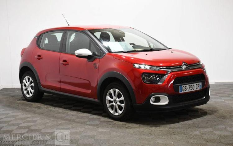CITROEN C3 1.2 PURETECH 83CH ROUGE GS-750-CP