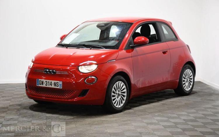 FIAT 500 ELECTRIC 95ch 23.7kWh BVA ROUGE GW-314-NS