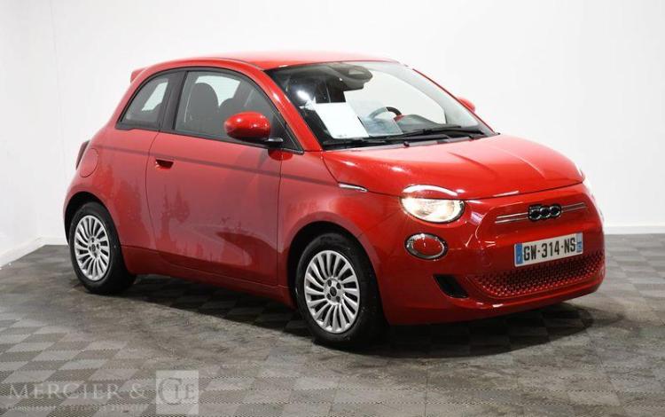 FIAT 500 ELECTRIC 95ch 23.7kWh BVA ROUGE GW-314-NS