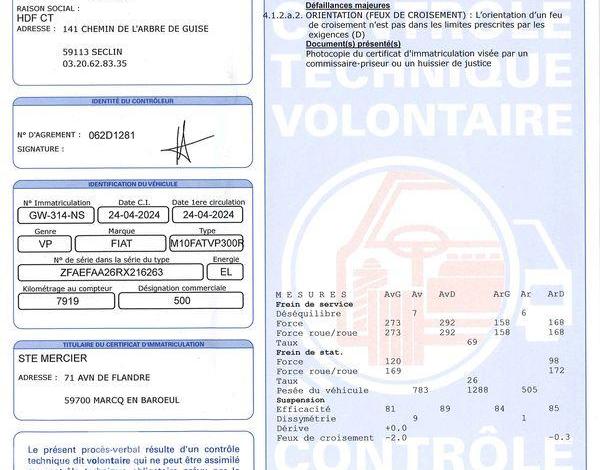 FIAT 500 ELECTRIC 95ch 23.7kWh BVA ROUGE GW-314-NS