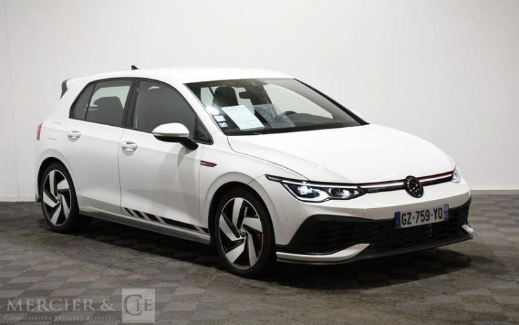 VOLKSWAGEN GOLF 8 2.0 TSI 300ch GTI Clubsport 45 DSG7 BLANC GZ-759-YQ