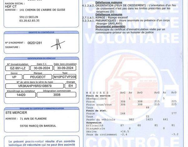 PEUGEOT 3008 ALLURE HYBRID 136 BLEU GZ-991-LZ