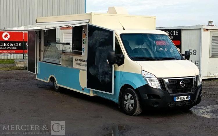 NISSAN INTERSTAR 2.3 DCI 150CV EQUIPE FOOD TRUCK AVEC EQUIPEMENTS DE CUISINE  HB-656-XM