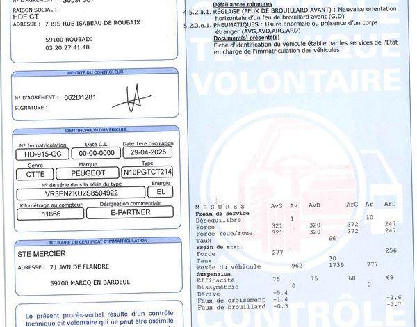 PEUGEOT e-PARTNER BLANC HD-915-GC