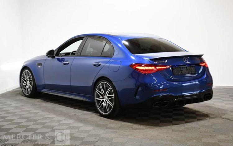 MERCEDES C63S AMG e-PERFORMANCE 680ch HYBRIDE PHEV BLEU WIVF8134